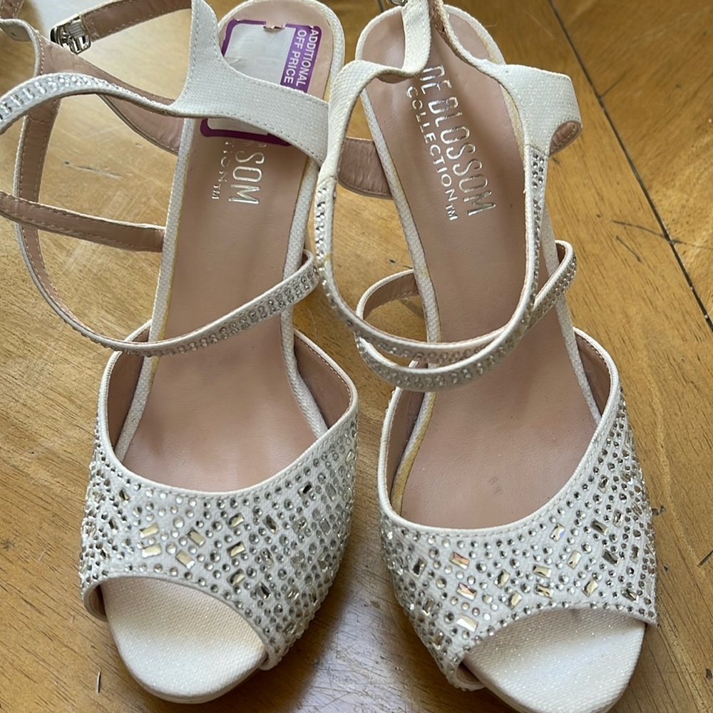 Crystal studded dress shoes 7
